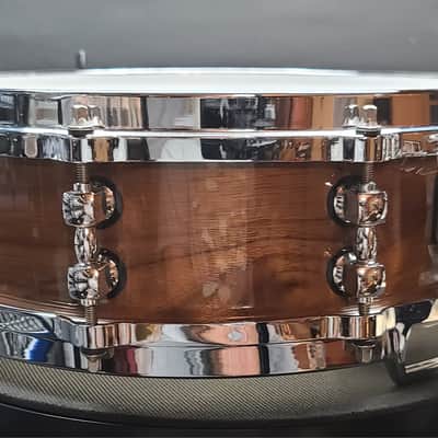 Cadeson Drum Co. 4"x14" Piccolo Snare Drum 1970's - WALNUT MAPLE BIRCH & CHERRY image 7