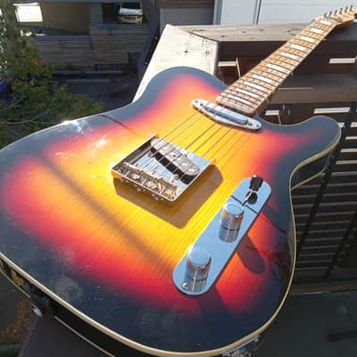 Telecaster/Sunburst Nitro/Alder on Ash Back/Seymour Duncan Quarter Pound's image 2