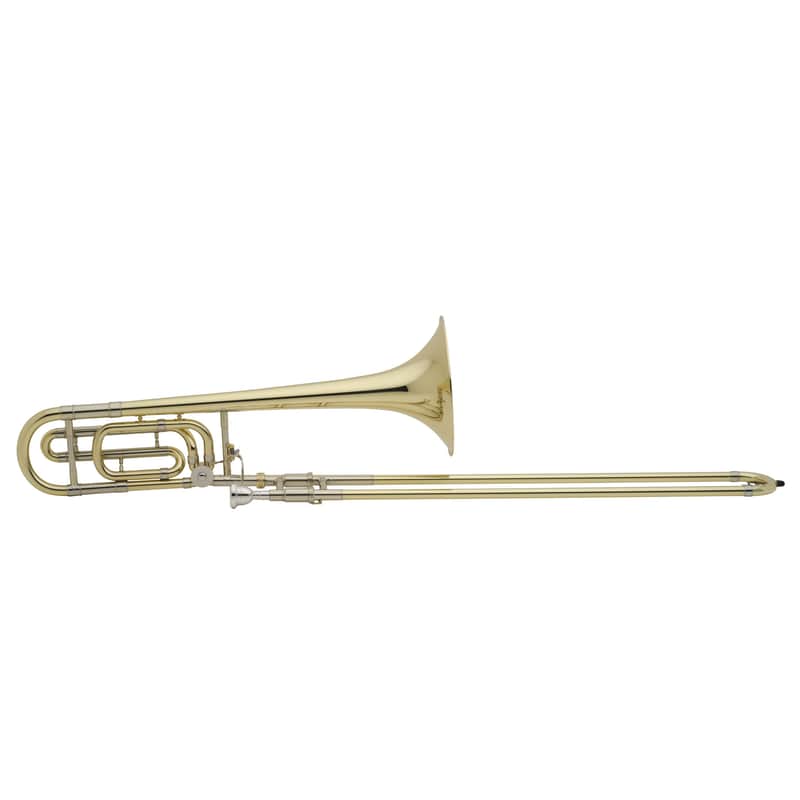 Bach 42B Stradivarius Bb/F Tenor Trombone With F Attachment Yellow Brass Bell image 1