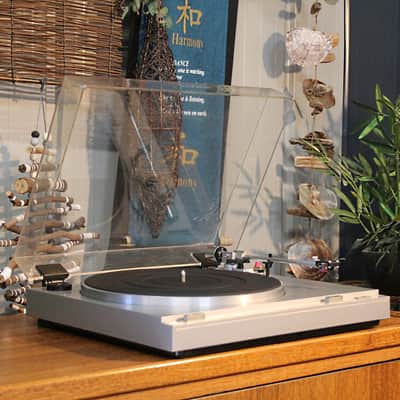 Vintage 1980 JVC L-A21 Turntable & Ortofon Cart - Made in Japan! image 9
