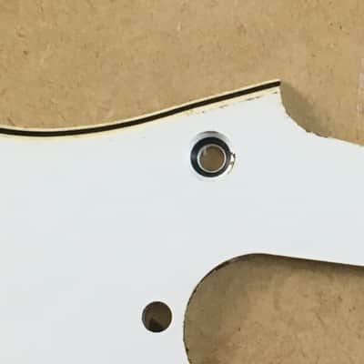 Lefty Vintage Spec Reissue 3-ply  Relic White Stratocaster Fender Pickguard Strat Aged Made in  USA image 13