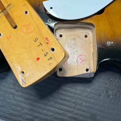 Fender Japan Stratocaster ST54 Export Model w/Lacquer Body & ST57 Neck USA Pickups - 1989-1991 image 18