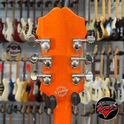 Epiphone Emperor Swingster Sunrise Orange + Har DC Ase image 6