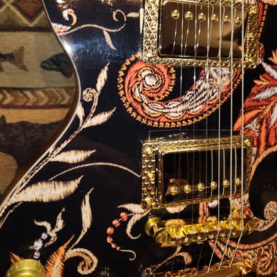 LP Style Left Handed Guitar Premium Parts and Electronics image 4