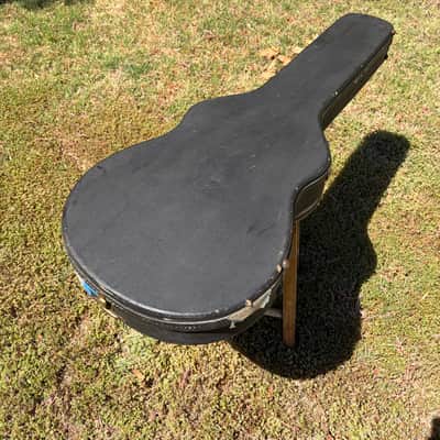 1960’s Gibson EB-2 Case - Black - Yellow Interior image 2