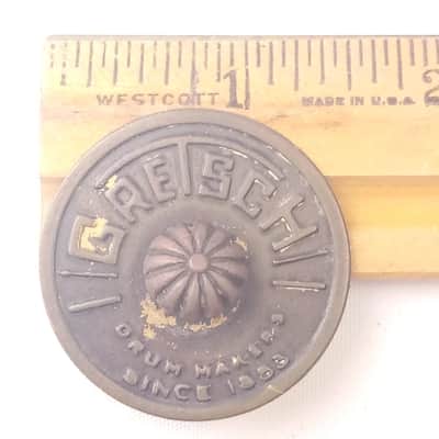 *Gretsch Tacked Floor/Rack Tom Drum 60s Round Badge Thick Sticks Renown Brooklyn image 1