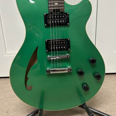 EVH SA-126 Standard Semi Hollowbody Electric Guitar - Pelham Green image 2