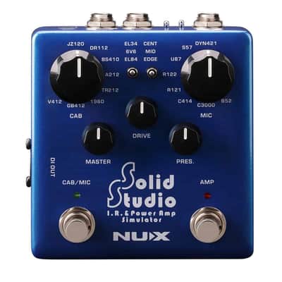 NUX Solid Studio IR Loader and Power Amp Simulator Pedal image 1