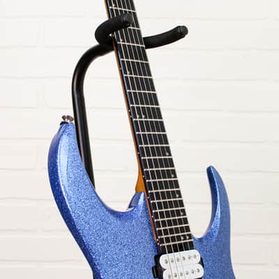 [New Old Stock] Jackson Pro Plus Signature Misha Mansoor Juggernaut HT6 Electric Guitar - Blue Sparkle image 9