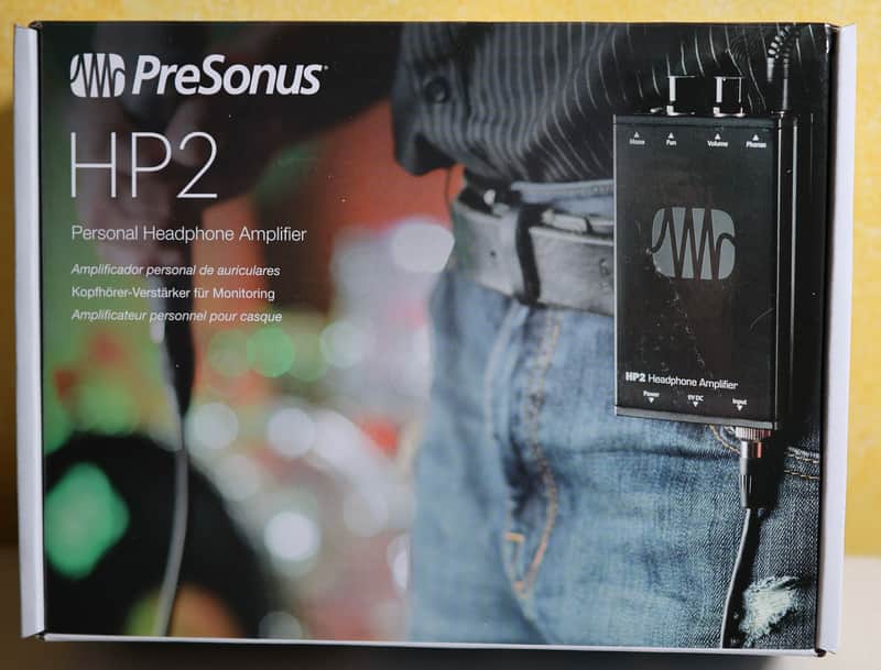 PreSonus HP2 Stereo Headphone Amplifier with Cable and PSU image 1