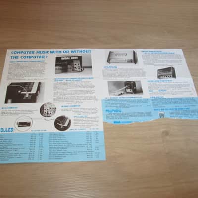 PAIA Gnome Original Assembly Manuals + Brochure and Service reports – 1974  - Synthesizer Brochure/Catalog image 3