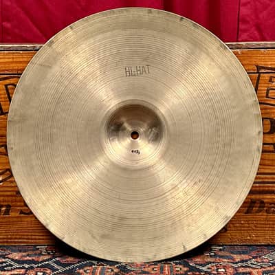 15" Zildjian A 1950s Small Stamp Hi-Hat Cymbal Pair 906g/948g *Video Demo* image 12