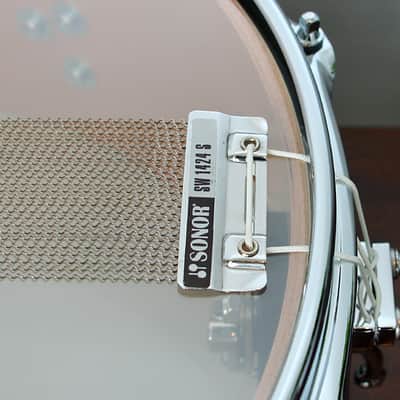 Sonor Vintage Series 5.75" x 14" Snare Drum w/ VIDEO! Rosewood Semi-Gloss image 7