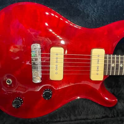 PRS McCarty Soapbar Mahogany Top Stoptail 1998 - 2000 - Translucent Vintage Cherry image 4
