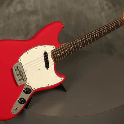 all original 1964 Fender Pre-CBS Musicmaster II RED image 12