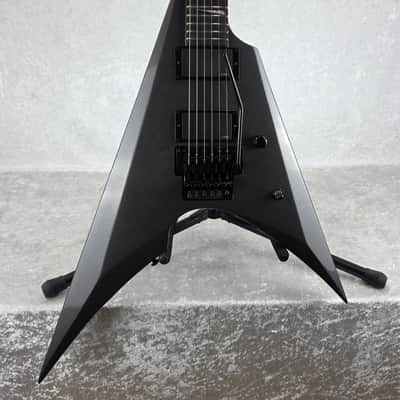 IN-STOCK - 2026 LTD ARROW 400 FLYING V GUITAR | CHARCOAL METALLIC image 2