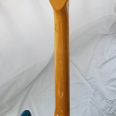Mosrite Ventures II Slab Body Guitar Serial #B022 1965 Blue image 10