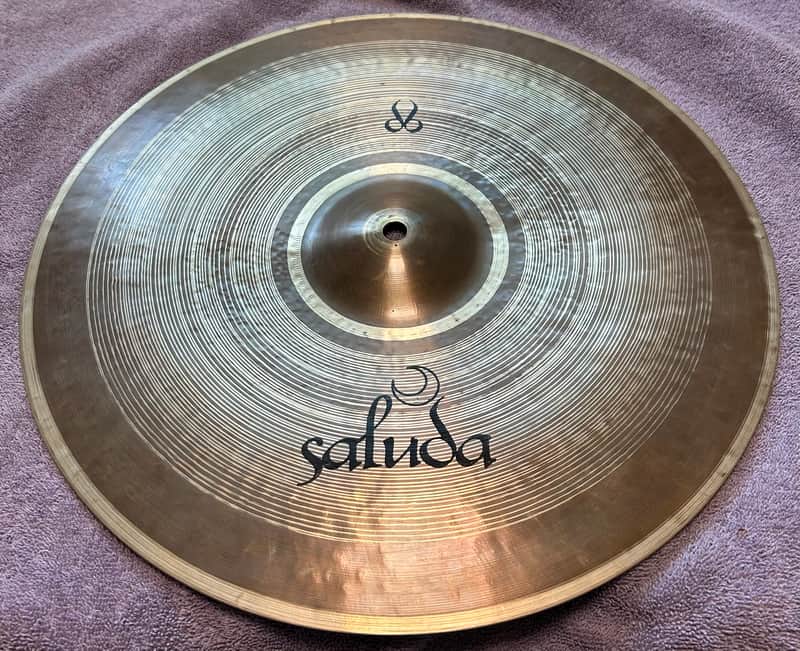 Saluda Symbolic Series 16 In. Medium China Cymbal, 1,097 Grams, Video Demo. MINT image 1