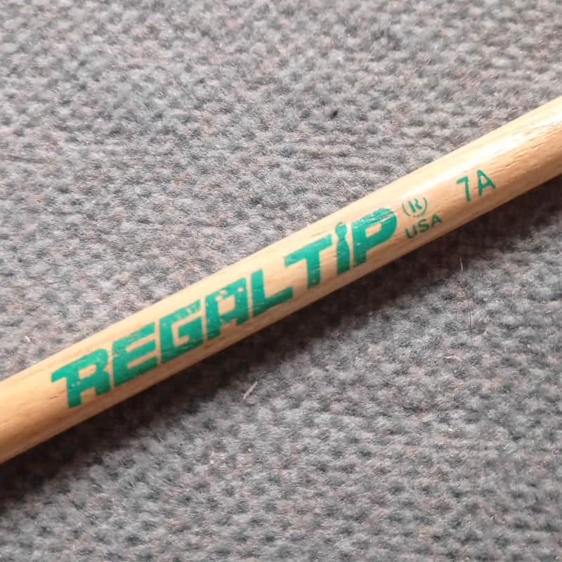 Regal Tip RARE, Collectable 7A drum stick 90s - Selected Hickory image 1