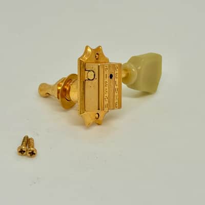 Used Single Gibson Vintage Deluxe Gold Guitar Tuner-Tuning Key (Bass Side E-A-D) image 2