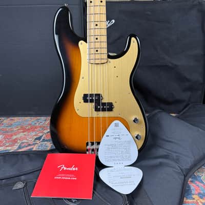 Fender Heritage 50’s Precision Bass 2 Tone Sunburst *Nitro* - 2022 image 2