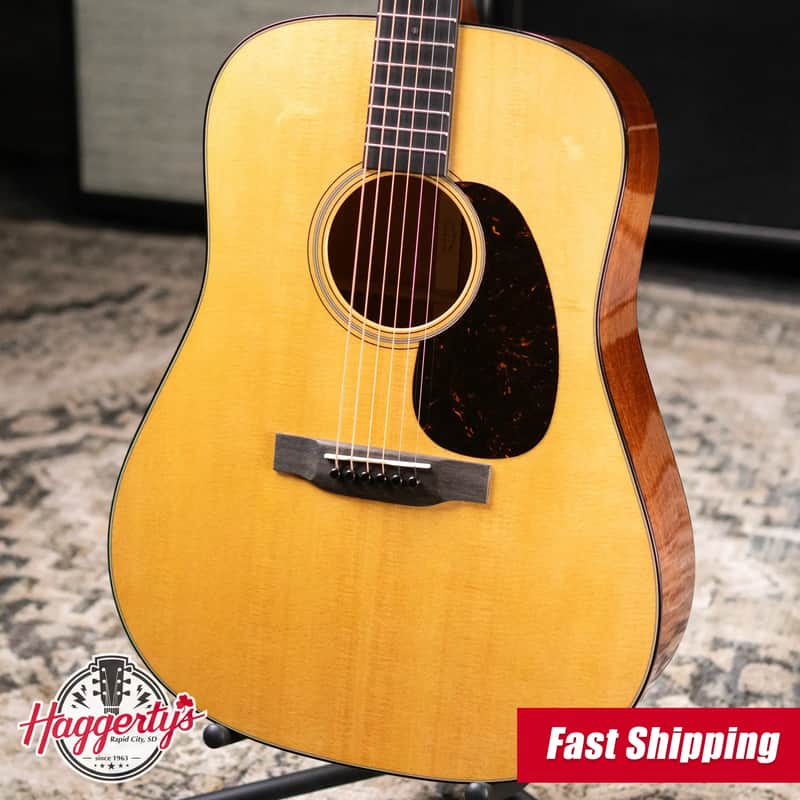 Martin D-18 Standard Series Acoustic Guitar with Hardshell Case image 1