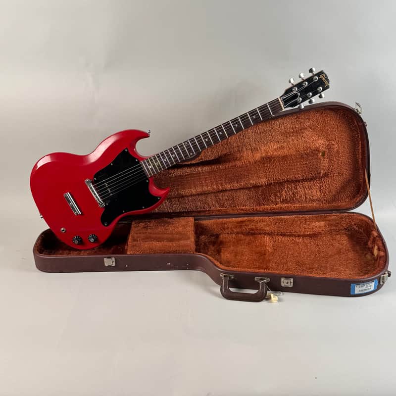 1968 Gibson Melody Maker Red (Changed Pickup, Guard, Bridge)