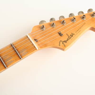 Fender Custom Shop 1956 Stratocaster Journeyman Relic Faded Aged Shell Pink CZ580311 image 6