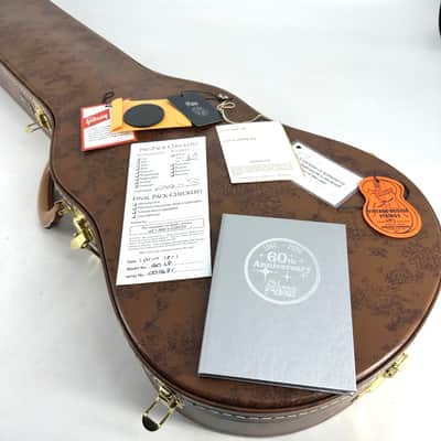 2021 Gibson Les Paul Custom Shop 60th Anniversary 1960 Reissue V2 - R0 - Tomato Soup Burst image 19