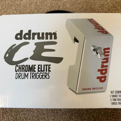 ✨ As-New ddrum CETKIT Chrome Elite Trigger Pack (5pc) image 9