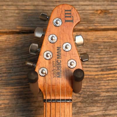 Used Ernie Ball Music Man BFR Luke III HH - Trans Blue w/OHSC image 7