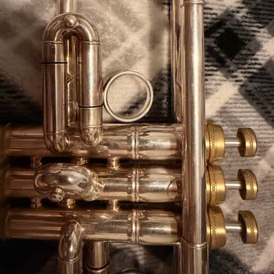 Carol Brass C Trumpet - Silver image 5