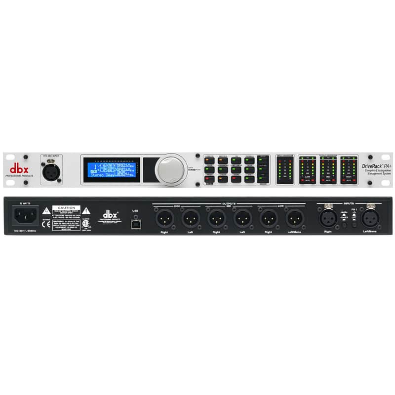 dbx DriveRack PA+ Complete Loudspeaker Management System - Silver image 1