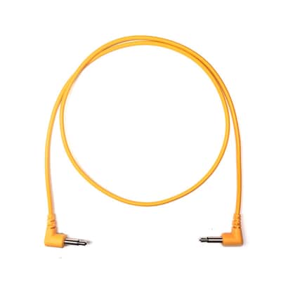 Tendrils Cables Right Angled Eurorack Patch Cable (60cm - Orange) 6 pack image 1