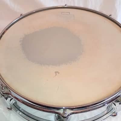 PREMIER VINTAGE  '70s ALUMINUM SNARE DRUM - CHROME - FREE SHIP TO C-USA! image 10