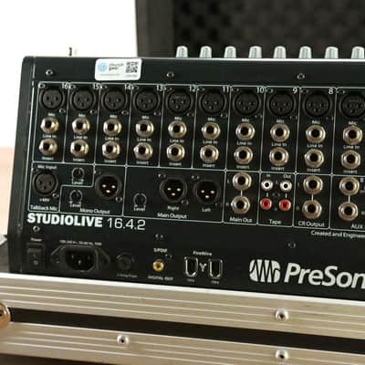 PreSonus StudioLive 16.4.2 16-Channel Digital Audio Mixer w/ Road Case CG0128R image 10