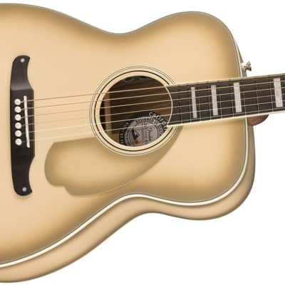 FENDER - Limited Edition California Vintage Malibu with Case  Antigua Pickguard  Antigua - 0971022388 image 2