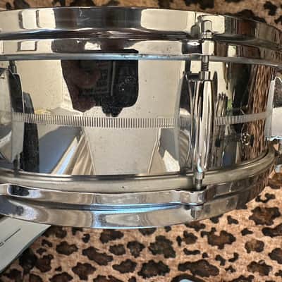 70s Gretsch 4160 Chrome Over Brass 14x5" 8-Lug Snare Drum image 3