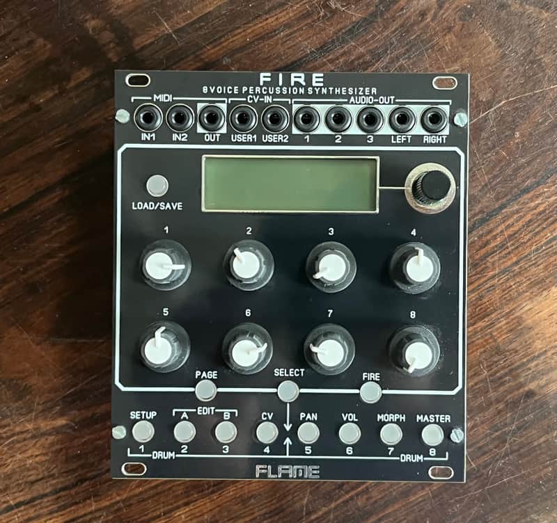 Flame FIRE 8 Voice Drum & Percussion Synth-Module 2024 image 1