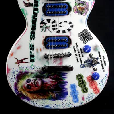 Custom Painted and Upgraded Epiphone LP Special ll LE with Matching Headstock image 1