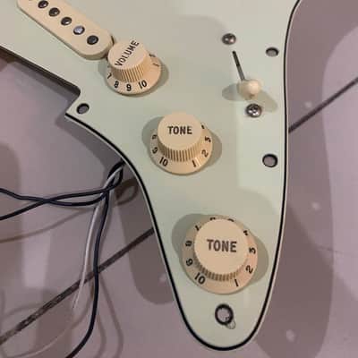 Fender Loaded Pickguard Fat 50's and McNelly Nostalgia bridge pup image 5