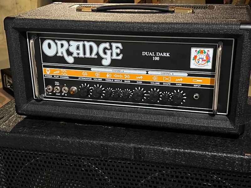 Orange Dual Dark 100 2-Channel 100-Watt Guitar Amp Head 2014 - Present - Black image 1
