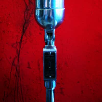 Vintage 1940's Electro-Voice 635 / 630 Omnidirectional Dynamic Microphone dual Z w cable harp mic image 4
