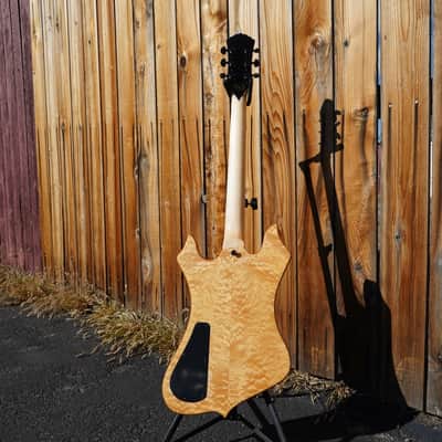Wylde Audio Nomad Norse Dragon Raw Top 6-String Electric Guitar image 3