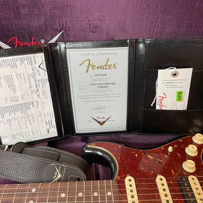 Fender Limited Edition Custom Shop 1967 HSS Strat Relic 2024 - Aged Black image 17