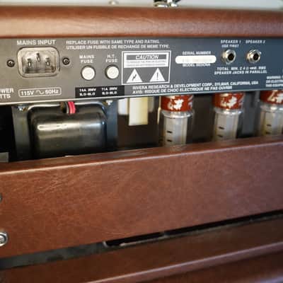 Rivera Rivera Sedona Tube Head + Dual Matching Sedona EX Extension Cabinets (Full Stack) – Loaded with JBL Drivers 2010 - Brown Rolex image 7