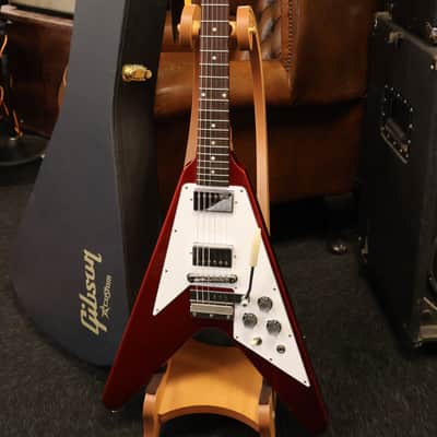 Gibson 1967 Mahogany Flying V Reissue w/ Maestro Vibrola Gloss image 1