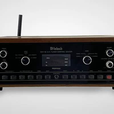 McIntosh MX118 2-Channel A/V Receiver Tuner Control Center w/ Wood Case image 2
