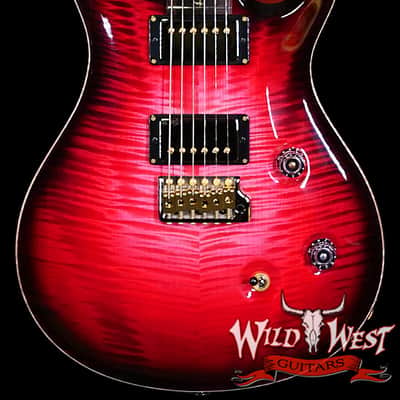 Paul Reed Smith PRS Private Stock #11315 Custom 24 Flame Maple Top Madagascar Rosewood Fingerboard Blood Red Glow 7.80 lbs image 1
