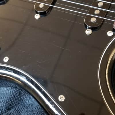 used Suhr Classic S Antique Pro in Black over 3 Tone Sunburst, Very Good Condition with Gig Bag & Paperwork image 18